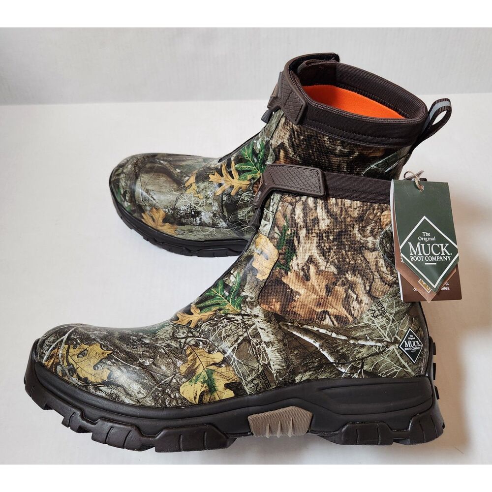 Muck Boot Apex Mid Zip Realtree Edge Men’s 14
